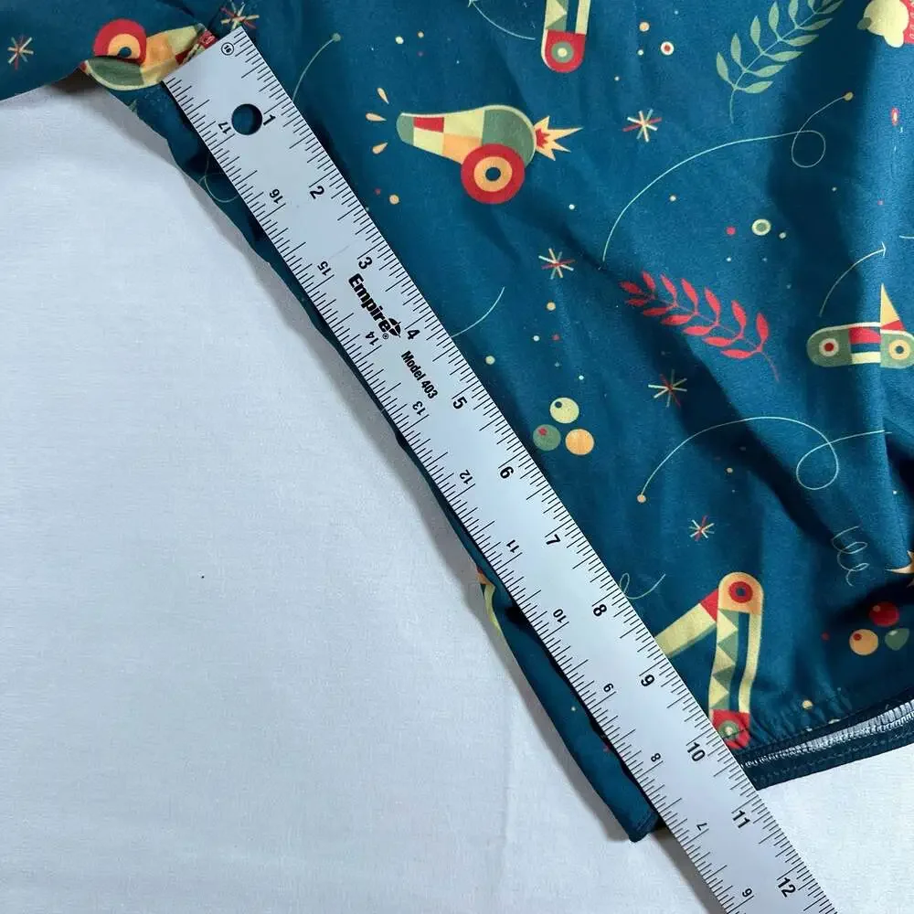 Johnny Cupcakes All-Over Print Cannon and Knife Pattern Swim Boardshorts